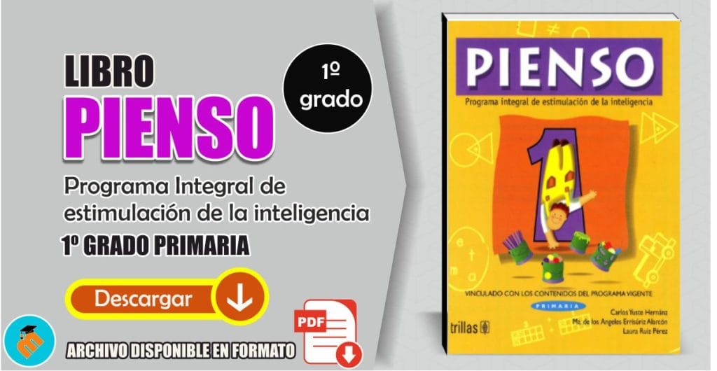 Libro Pienso 1º grado