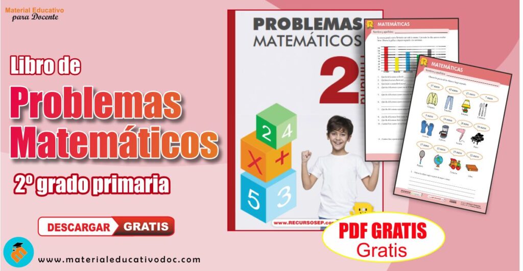 Cuadernillo de problemas matemáticos 2º