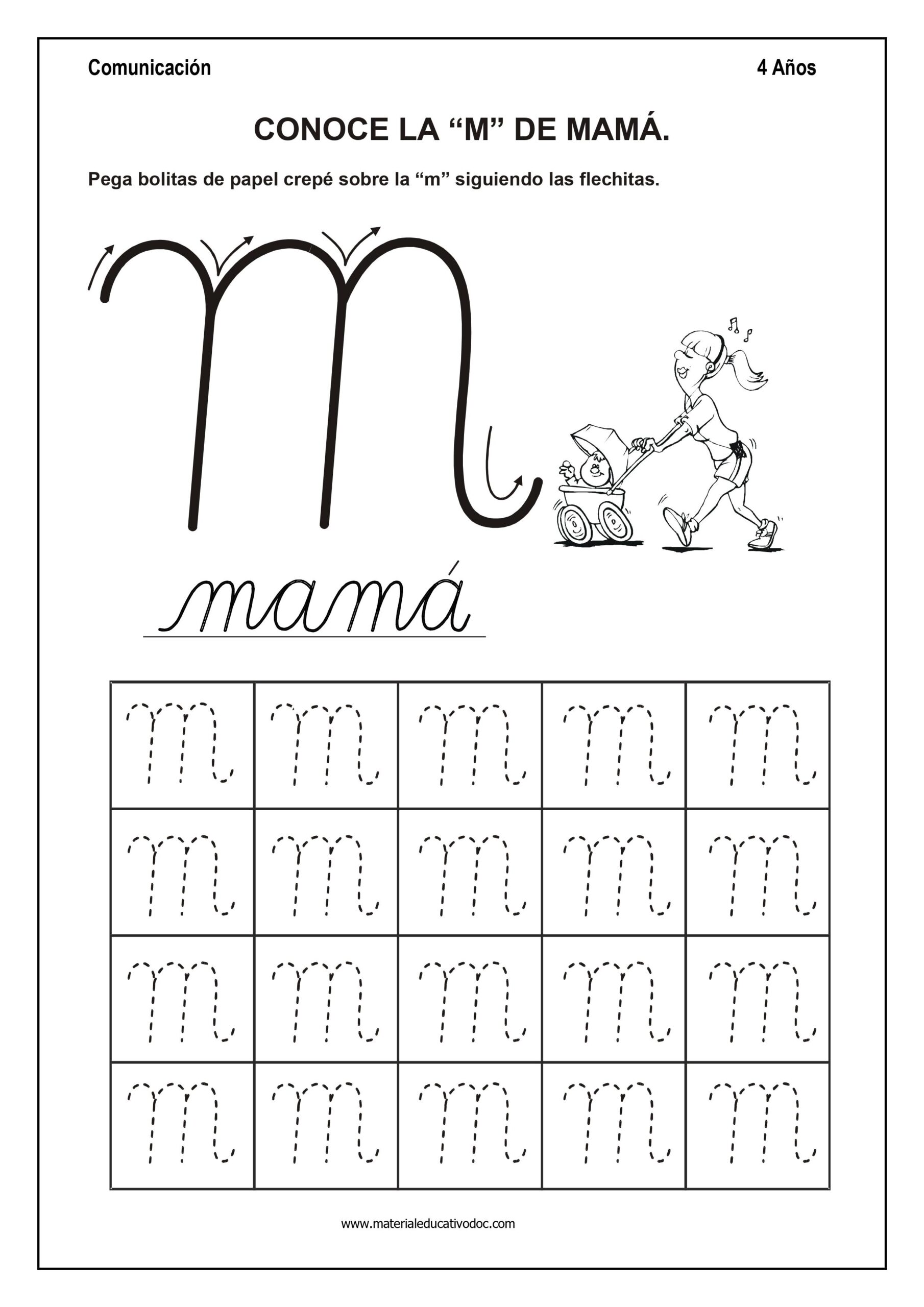 Cuaderno de Comunicación para Inicial 4 años II PARTE