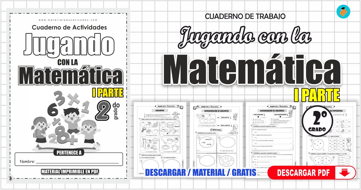 Jugando con la Matemática cuaderno de trabajo 2º Grado primaria