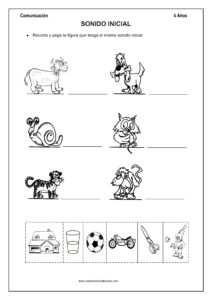 Comunicación cuaderno de trabajo para inicial 4 años.