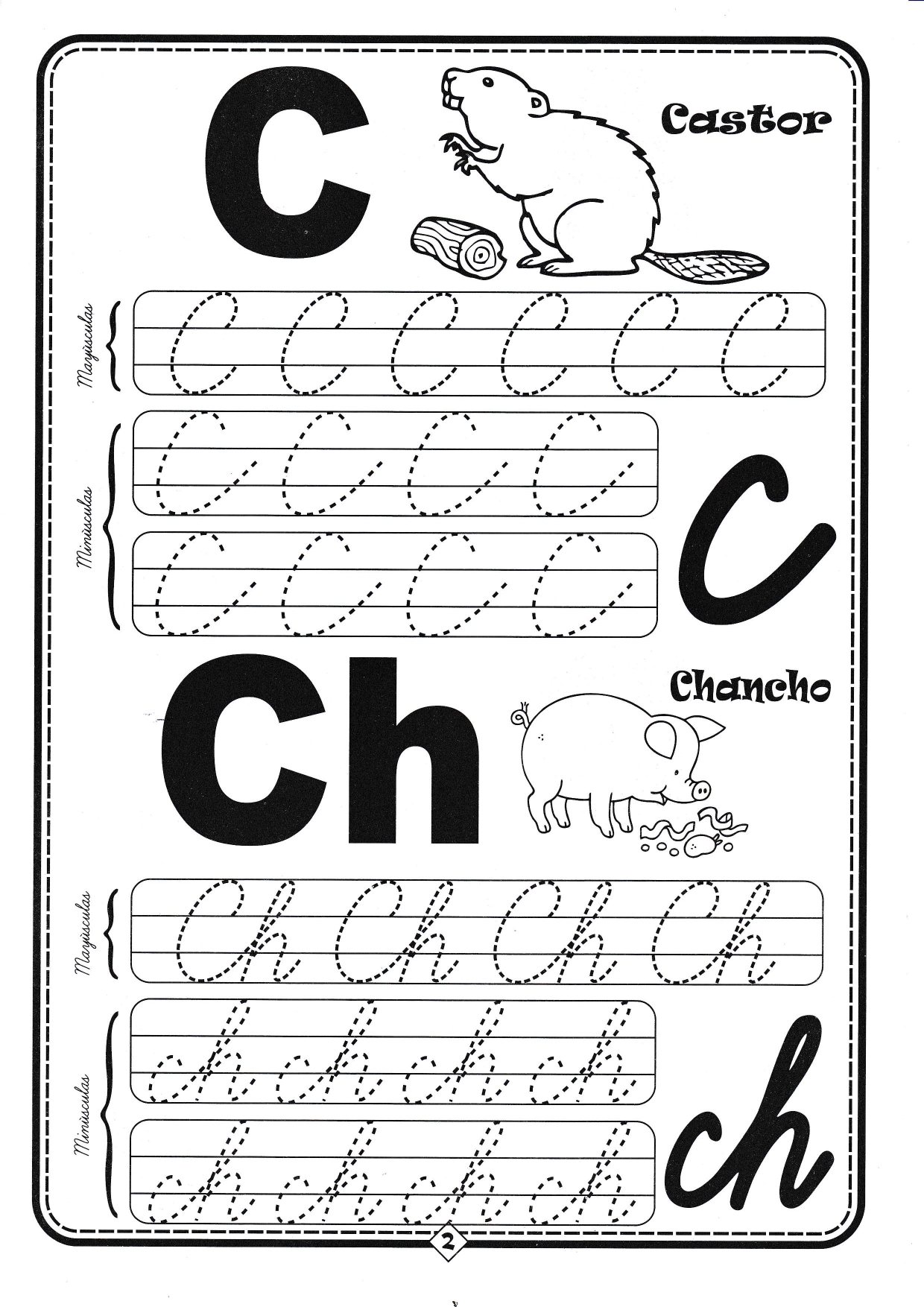 Cuaderno del Abecedario Mayúsculas y Minúsculas trazos | Material PDF.