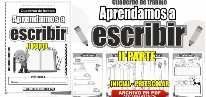 Cuaderno de trabajo integral para Nivel Inicial 4 años GRATIS PDF