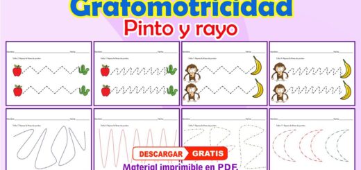 Cuaderno de Grafomotricidad infantil Pinto