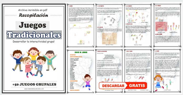Recopilación de juegos tradicionales Preescolar y Primaria
