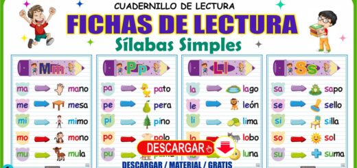 Lectura silábica con silabas simples