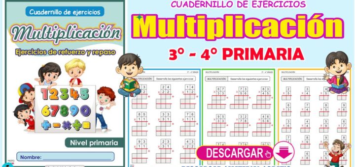 Cuadernillo de multiplicación para niños