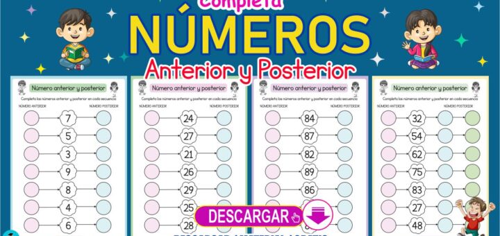 Cuadernillo de números anterior