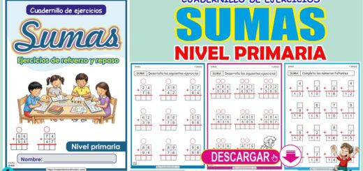 Cuadernillo de sumas para niños