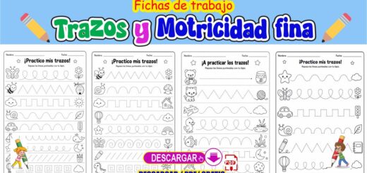 Fichas para realizar trazos