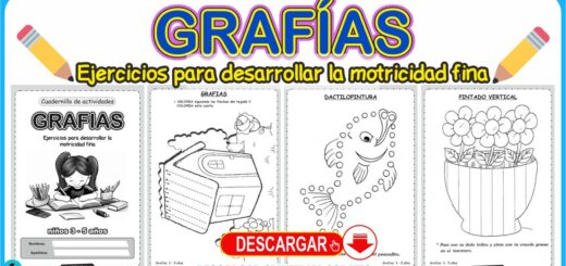 Cuadernillo de ejercicios de grafías